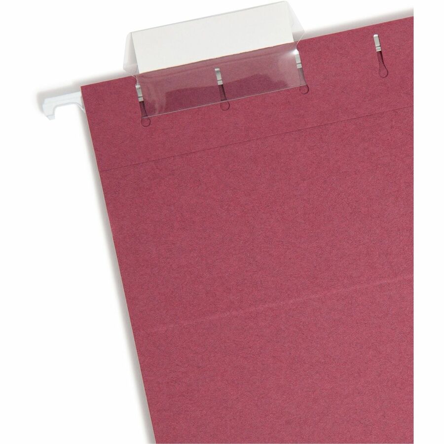 Colored Hanging File Folders with 1/5 Cut Tabs, Letter Size, 1/5-Cut Tabs, Assorted Jewel Tone Colors, 25/Box