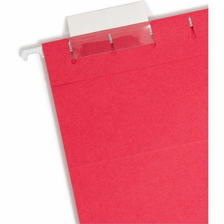 Colored Hanging File Folders with 1/5 Cut Tabs, Letter Size, 1/5-Cut Tabs, Assorted Bright Colors, 25/Box