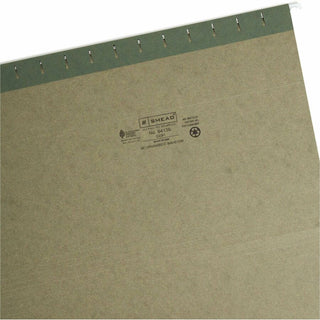 Hanging Folders, Legal Size, 1/3-Cut Tabs, Standard Green, 25/Box