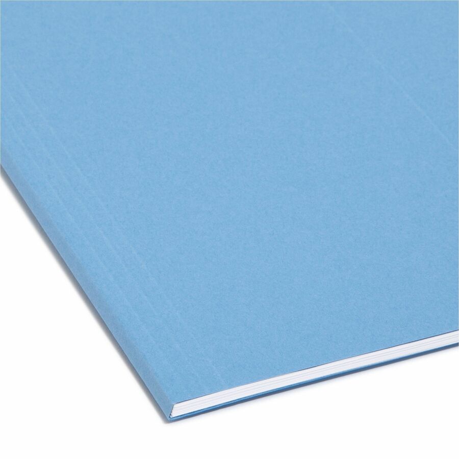 smead-colored-1-5-tab-cut-legal-recycled-hanging-folder-8-1-2-x-14-top-tab-location-assorted-position-tab-position-vinyl-blue-10%-recycled-25-box_smd64160 - 5