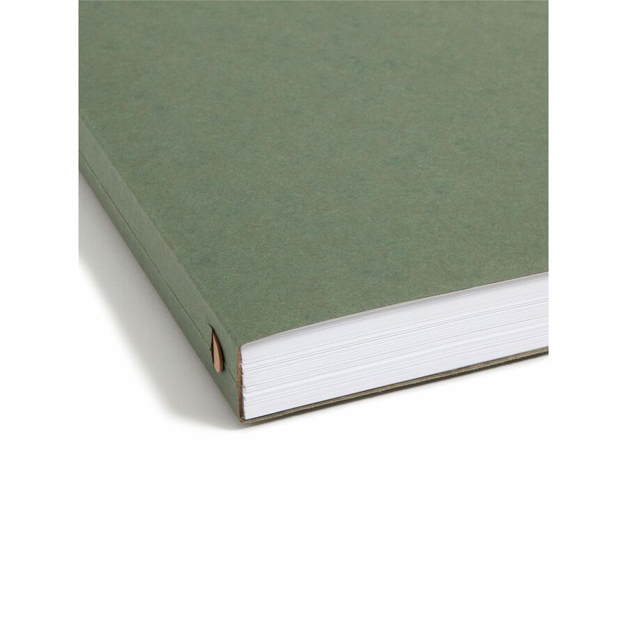 Box Bottom Hanging File Folders, 1" Capacity, Letter Size, Standard Green, 25/Box