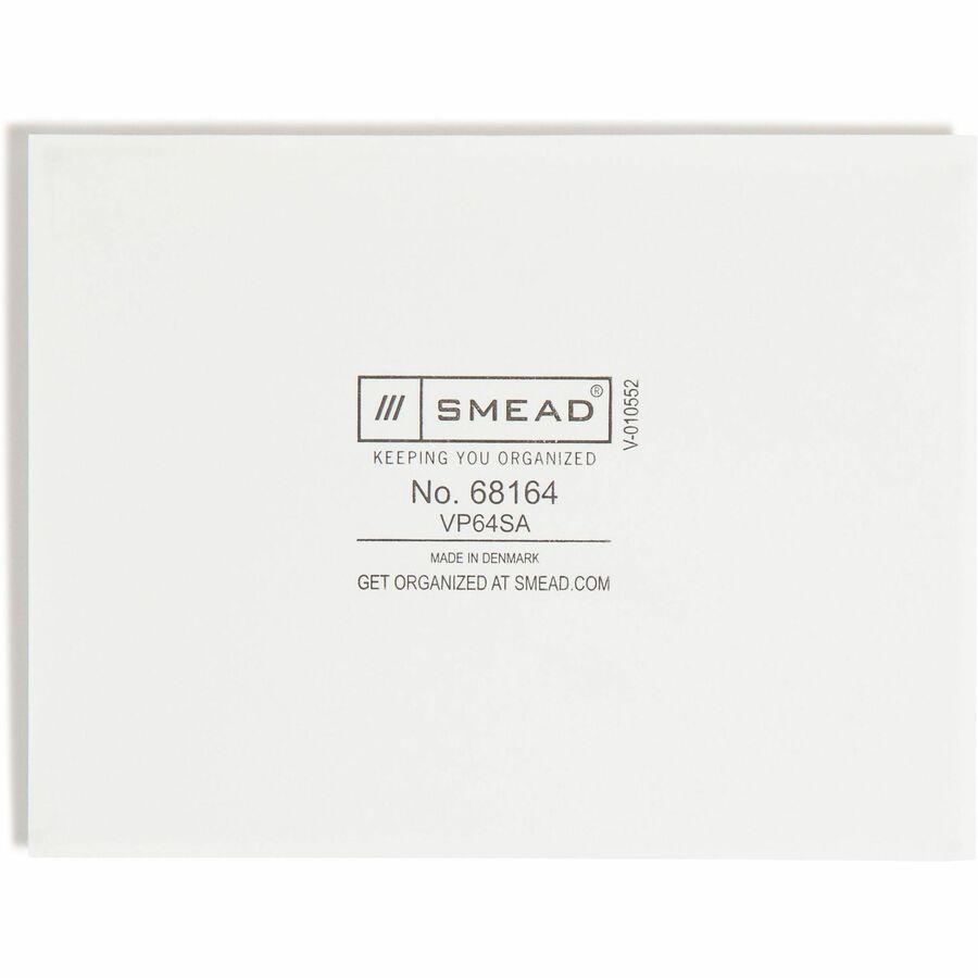 Self-Adhesive Poly Pockets, Top Load, 6.25 x 4.56, Clear, 100/Box