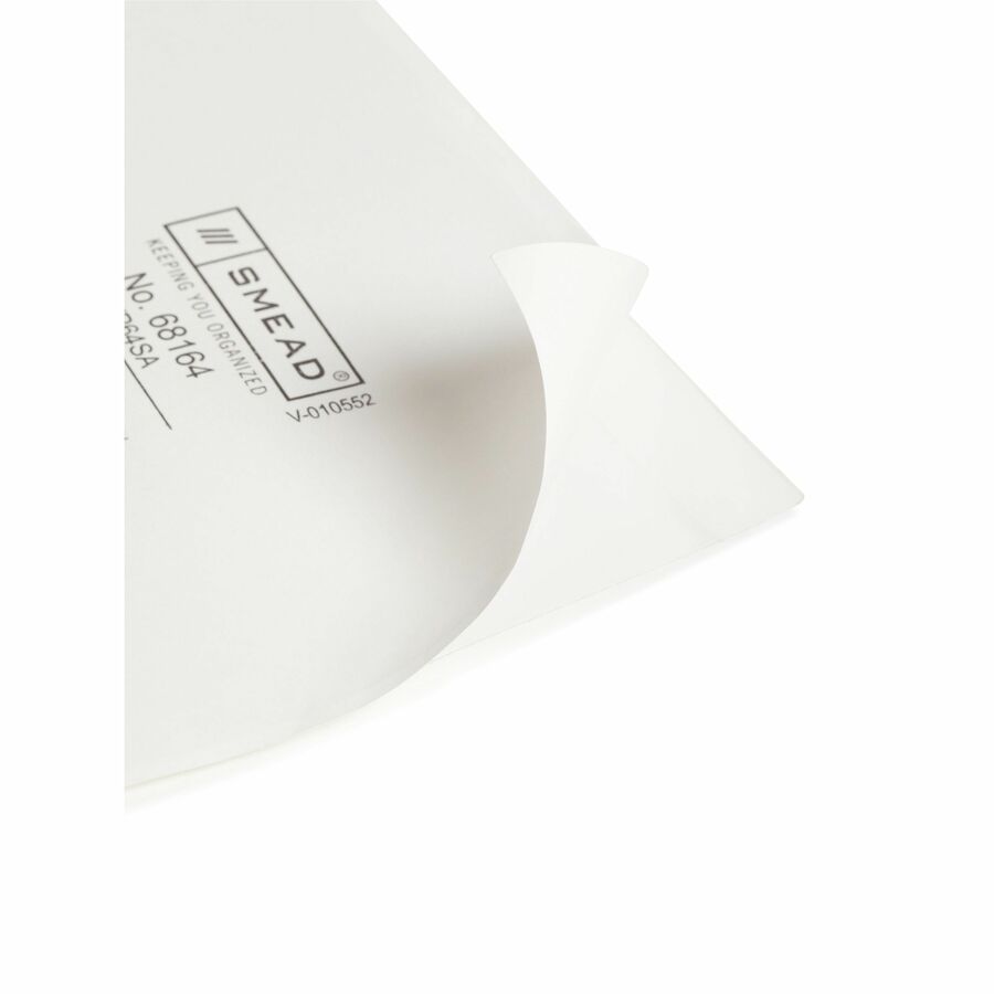 Self-Adhesive Poly Pockets, Top Load, 6.25 x 4.56, Clear, 100/Box