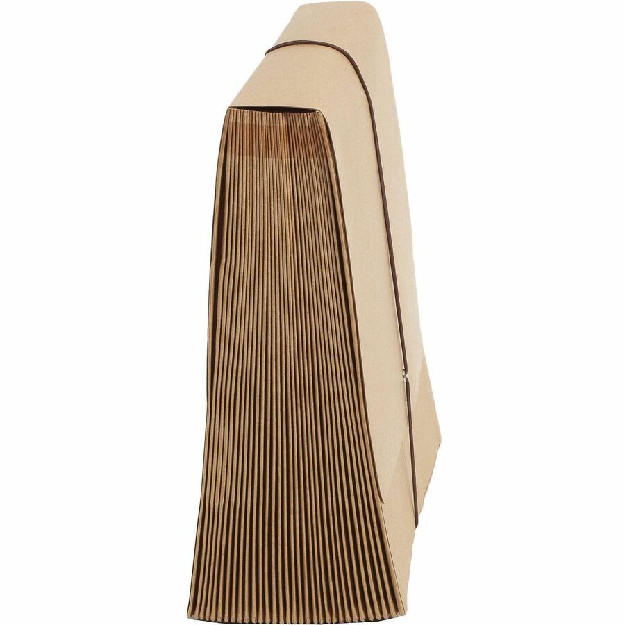 Indexed Expanding Kraft Files, 31 Sections, Elastic Cord Closure, 1/15-Cut Tabs, Letter Size, Kraft
