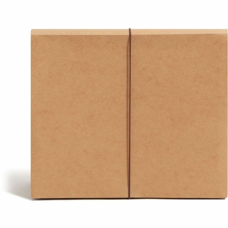 Indexed Expanding Kraft Files, 31 Sections, Elastic Cord Closure, 1/15-Cut Tabs, Letter Size, Kraft