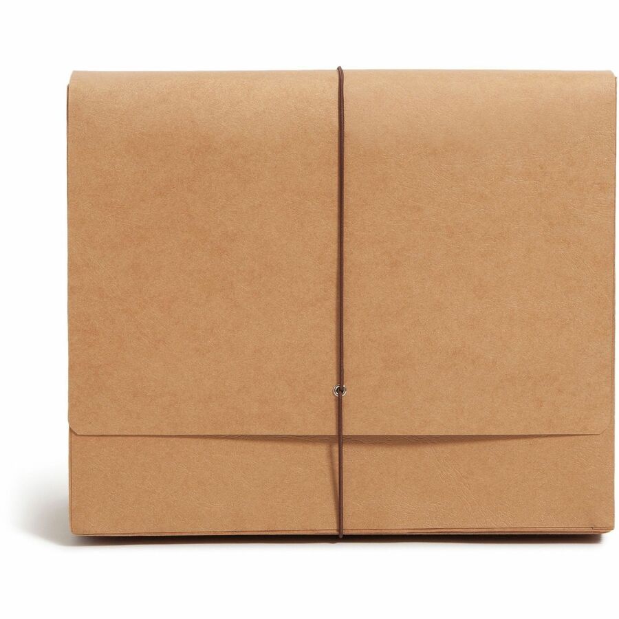 Indexed Expanding Kraft Files, 31 Sections, Elastic Cord Closure, 1/15-Cut Tabs, Letter Size, Kraft