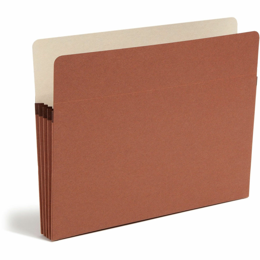 Redrope Drop Front File Pockets, 3.5" Expansion, Letter Size, Redrope, 25/Box