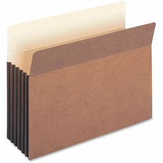 Redrope TUFF Pocket Drop-Front File Pockets with Fully Lined Gussets, 5.25" Expansion, Letter Size, Redrope, 10/Box