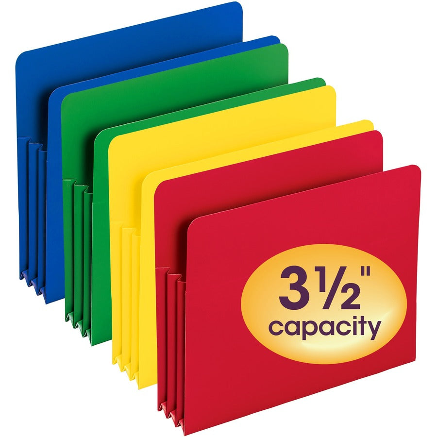 smead-straight-tab-cut-letter-file-pocket-8-1-2-x-11-3-1-2-expansion-polypropylene-red-4-pack_smd73501 - 3