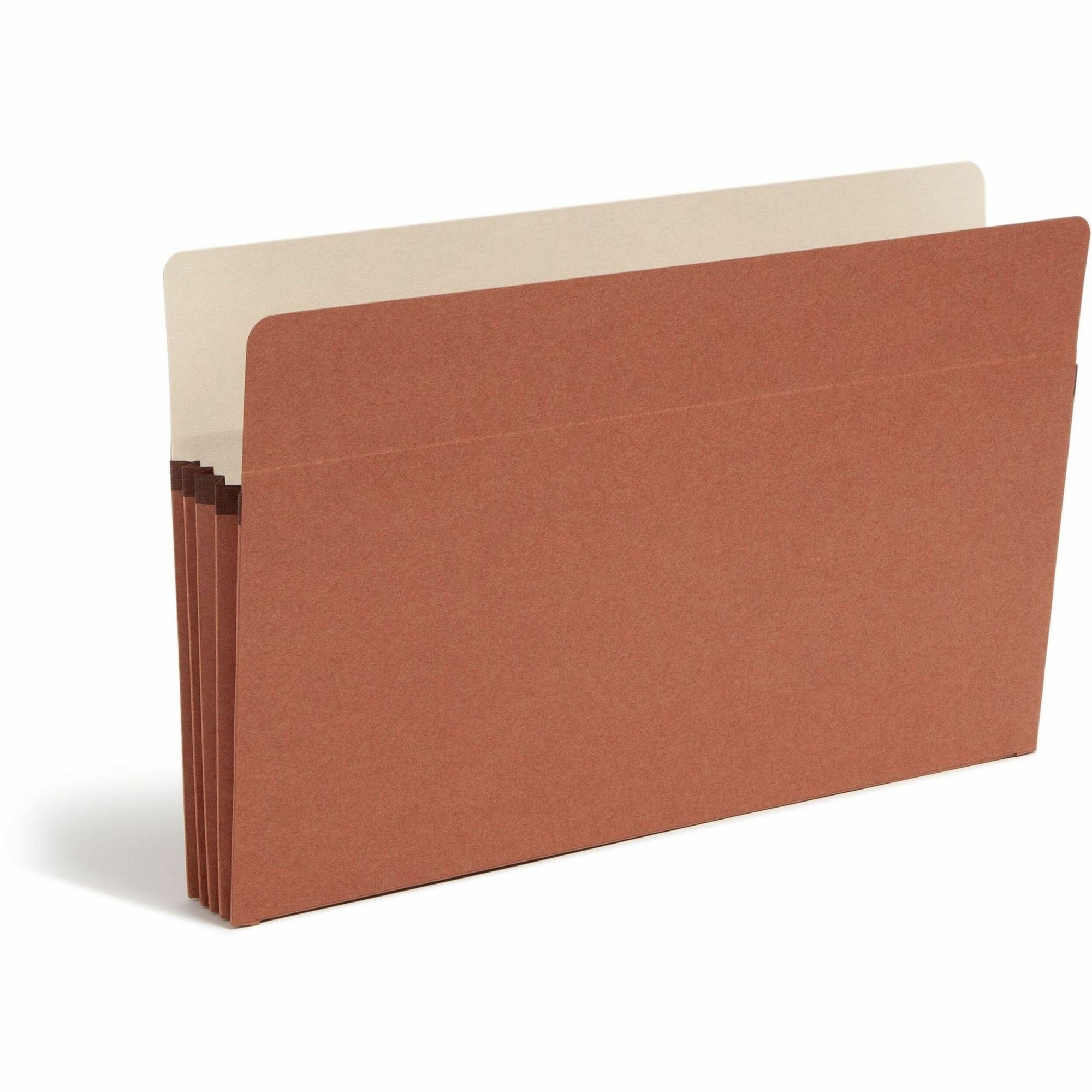 Redrope Drop Front File Pockets, 3.5" Expansion, Legal Size, Redrope, 25/Box