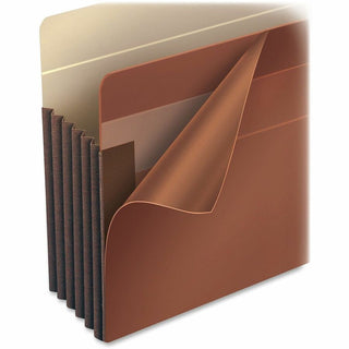 Redrope TUFF Pocket Drop-Front File Pockets with Fully Lined Gussets, 5.25" Expansion, Legal Size, Redrope, 10/Box