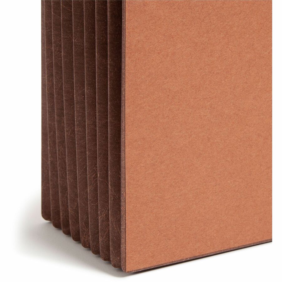Redrope TUFF Pocket Drop-Front File Pockets with Fully Lined Gussets, 7" Expansion, Legal Size, Redrope, 5/Box