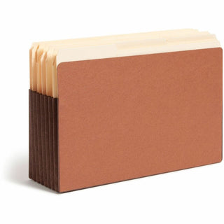 Redrope TUFF Pocket Drop-Front File Pockets with Fully Lined Gussets, 7" Expansion, Legal Size, Redrope, 5/Box