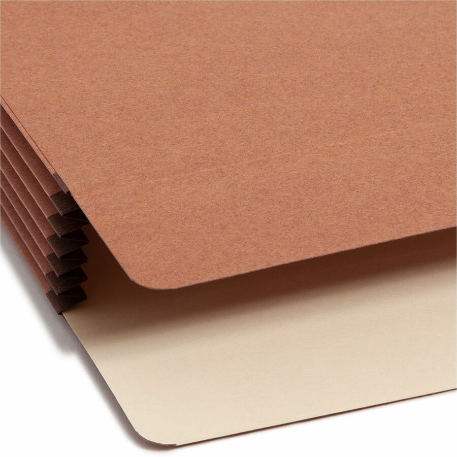Redrope Drop Front File Pockets, 5.25" Expansion, Legal Size, Redrope, 50/Box