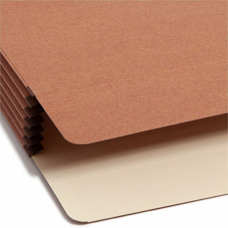 Redrope Drop Front File Pockets, 5.25" Expansion, Legal Size, Redrope, 50/Box