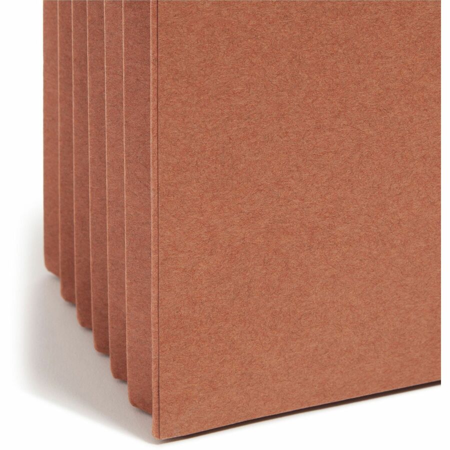 Redrope Drop Front File Pockets, 5.25" Expansion, Legal Size, Redrope, 50/Box