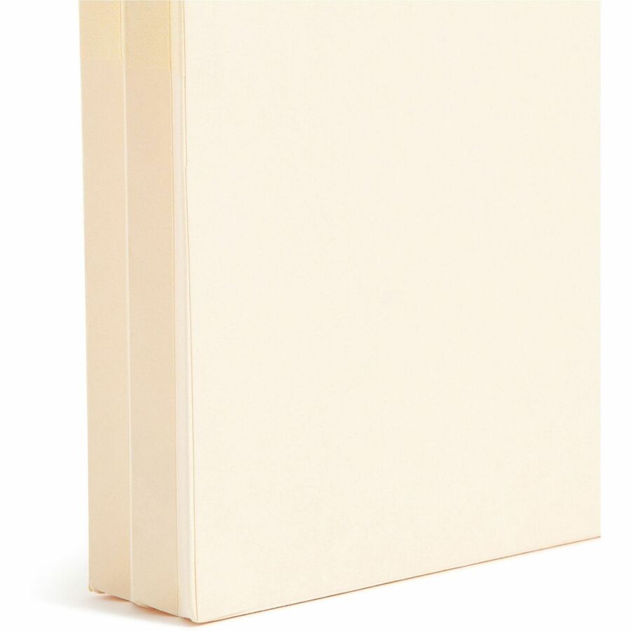 Manila End Tab File Pockets, 1.75" Expansion, Letter Size, Manila, 25/Box