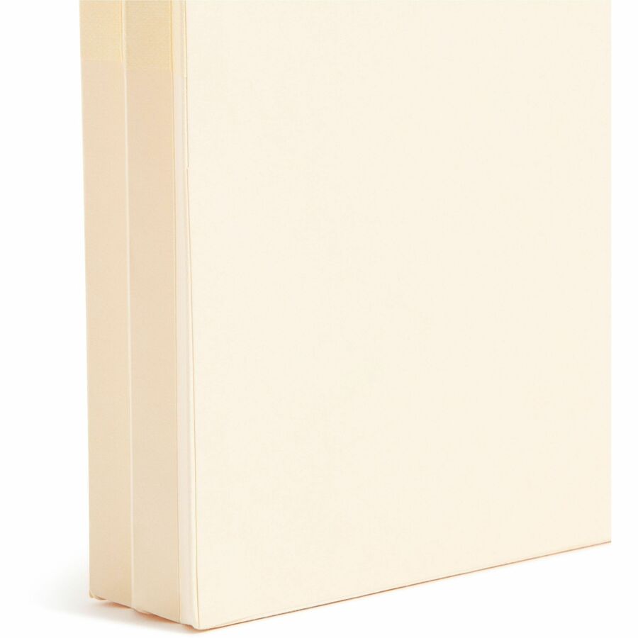 Manila End Tab File Pockets, 1.75" Expansion, Letter Size, Manila, 25/Box