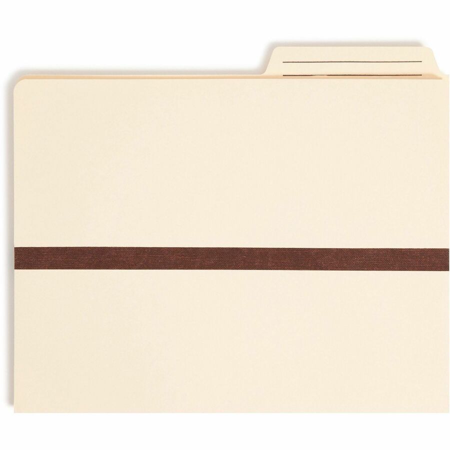 Manila File Pockets, 1" Expansion, Letter Size, Manila