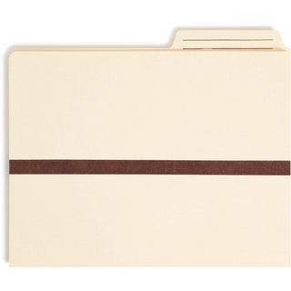 Manila File Pockets, 1" Expansion, Letter Size, Manila