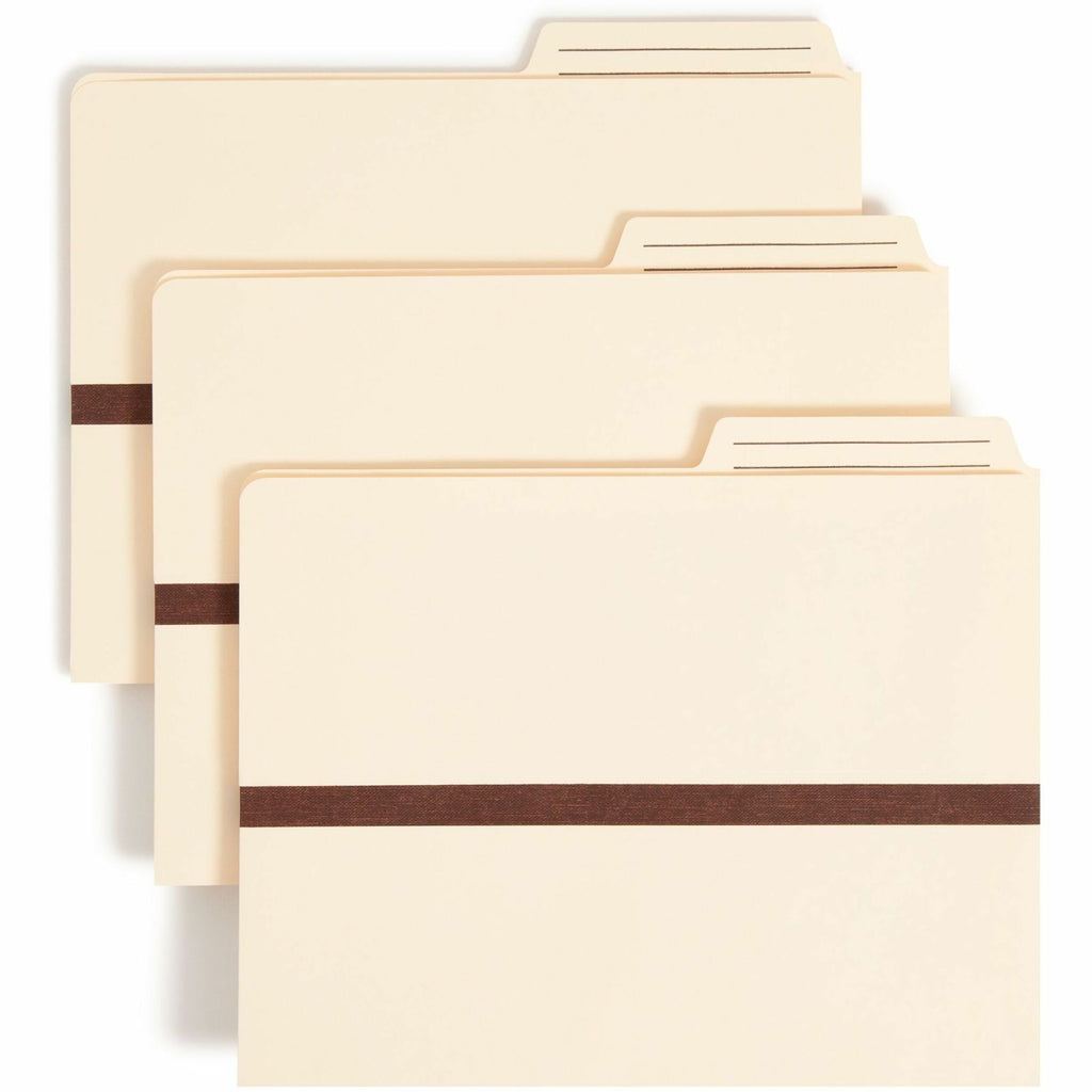 Manila File Pockets, 1" Expansion, Letter Size, Manila