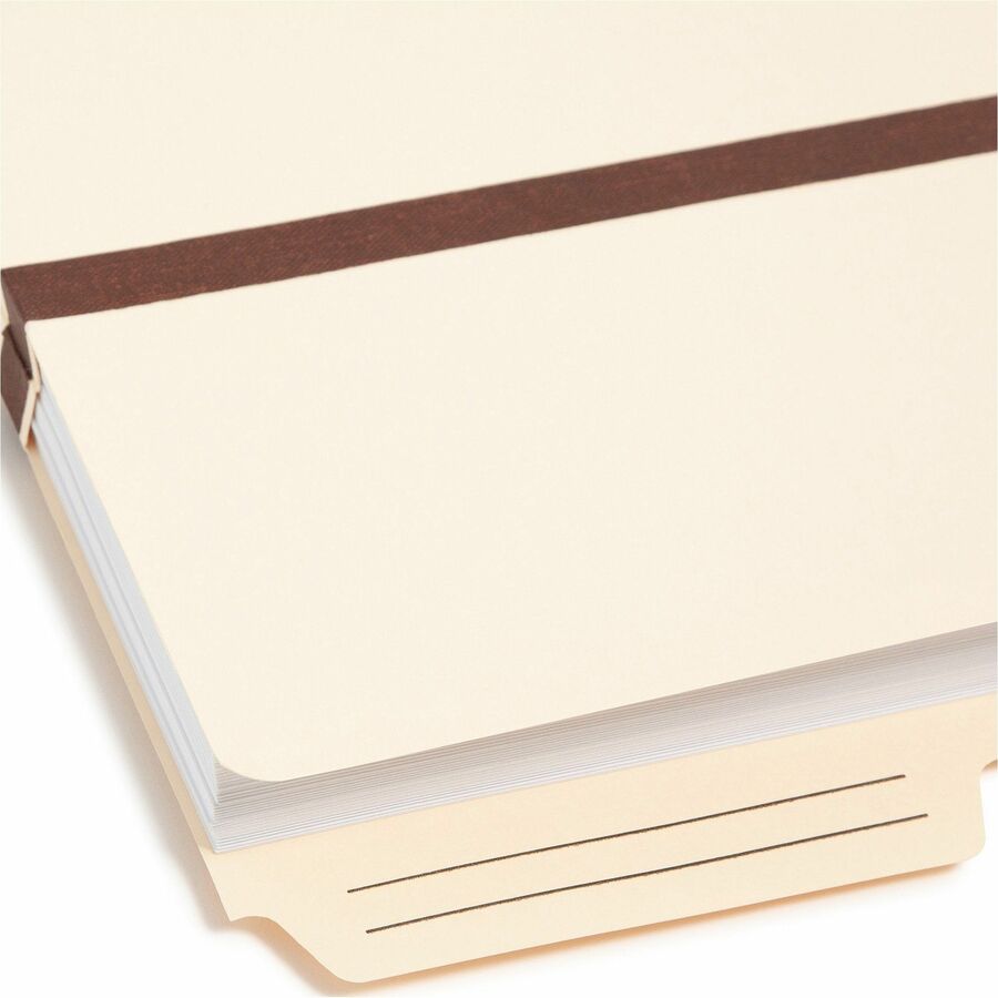 Manila File Pockets, 1" Expansion, Letter Size, Manila