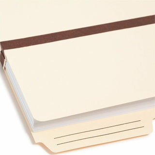 Manila File Pockets, 1" Expansion, Letter Size, Manila