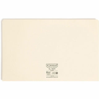Manila File Jackets, 2-Ply Straight Tab, Legal Size, Manila, 50/Box