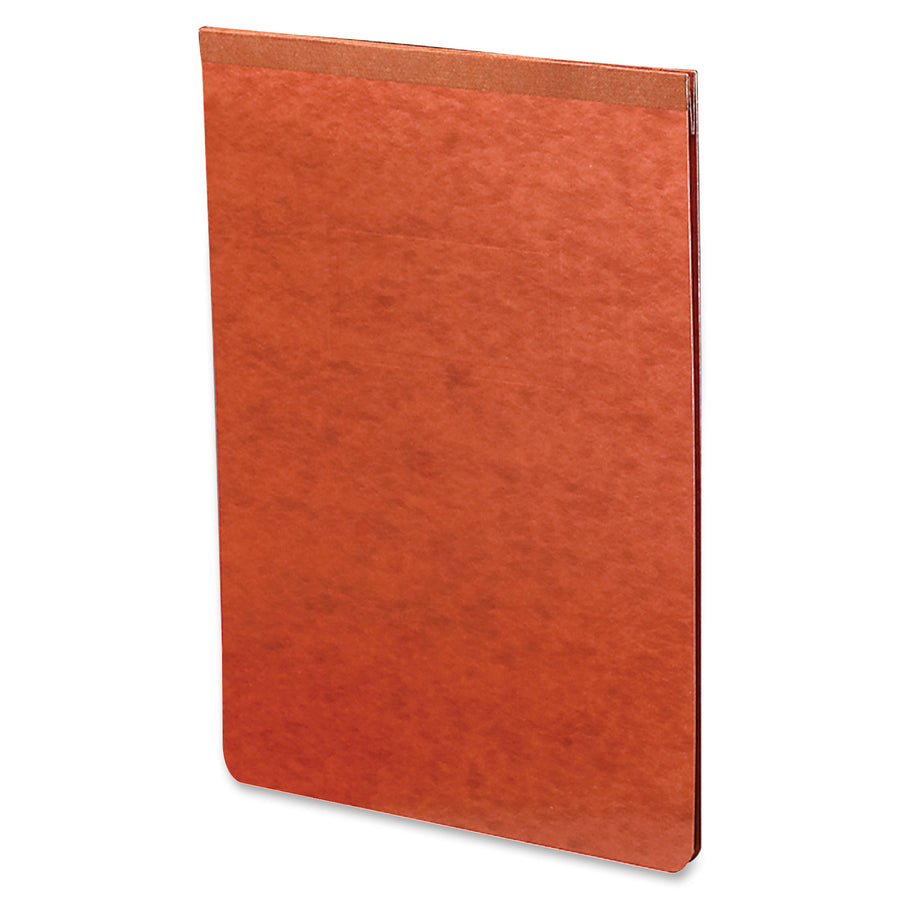 Smead Premium Pressboard Legal Recycled Fastener Folder - 2" Folder Capacity - 8 1/2" x 14" - 2" Expansion - 1 Fastener(s) - Pressboard - Red - 100% Recycled - 1 Each - 