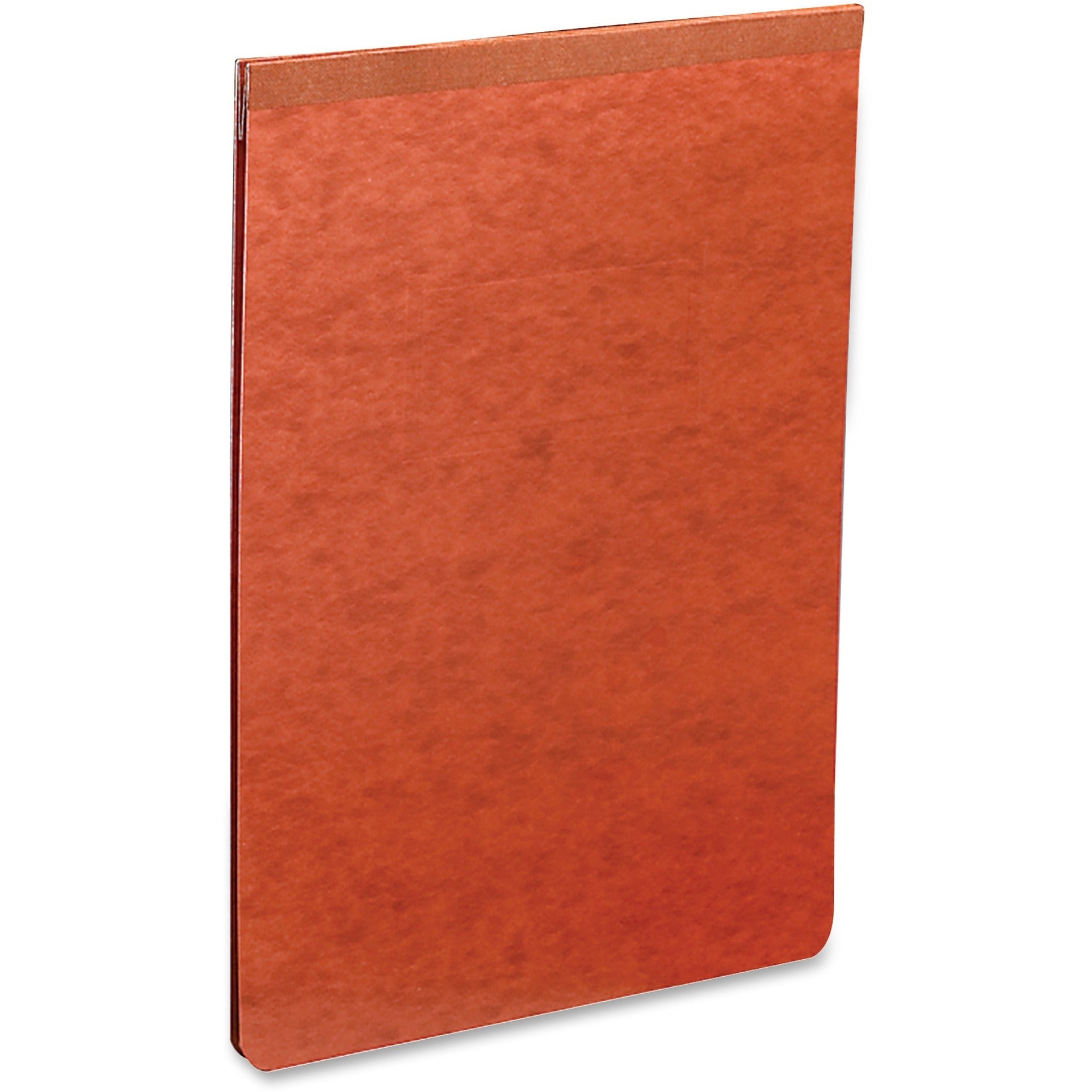 Smead Premium Pressboard Legal Recycled Fastener Folder - 2" Folder Capacity - 8 1/2" x 14" - 2" Expansion - 1 Fastener(s) - Pressboard - Red - 100% Recycled - 1 Each - 