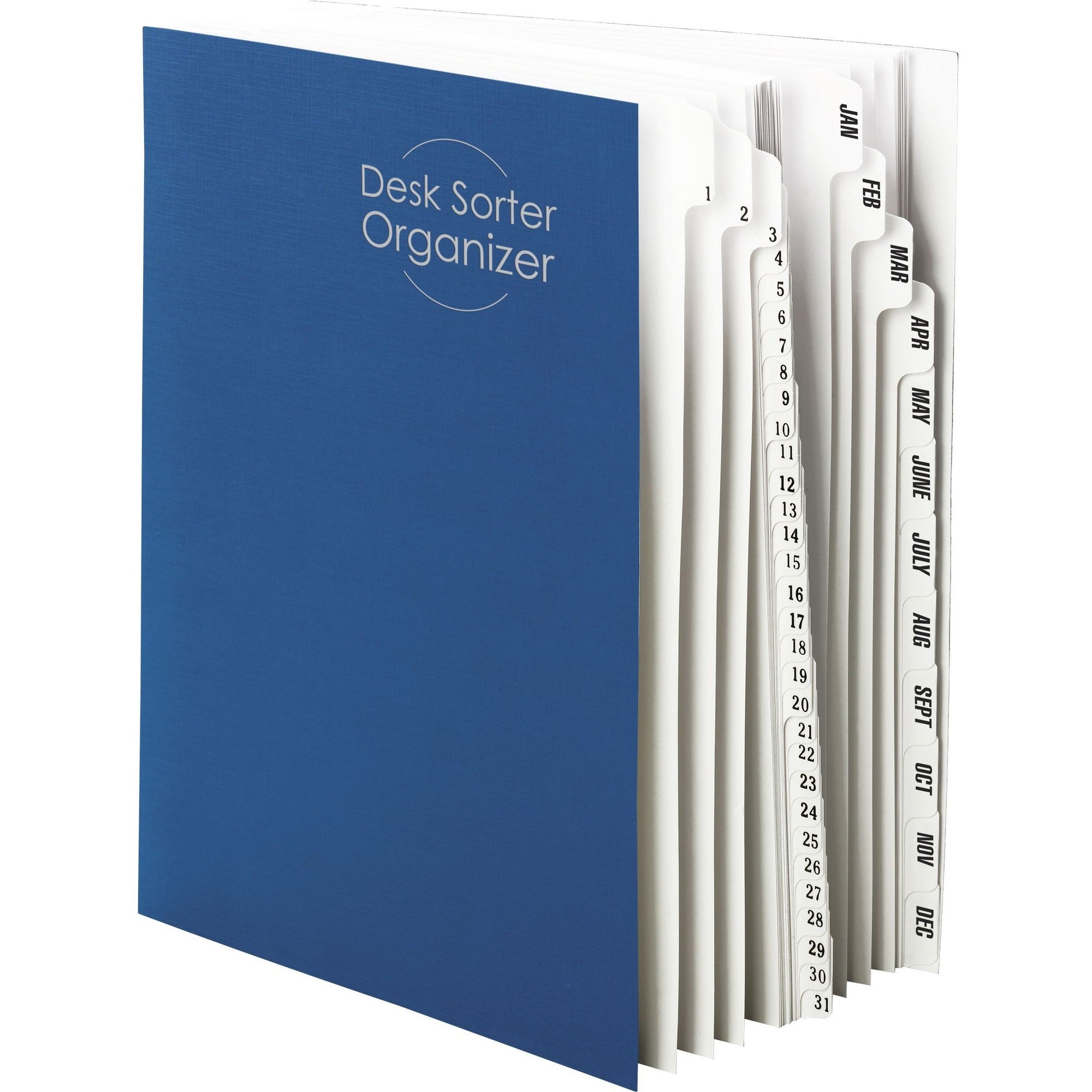smead-daily-monthly-desk-file-sorter-digit-1-31-letter-850-width-x-11-length-blue-divider-recycled-1-each_smd89235 - 1