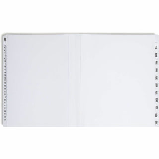 Smead Daily/Monthly Desk File/Sorter - Digit - 1-31 - Letter - 8.50" Width x 11" Length - Blue Divider - Recycled - 1 Each