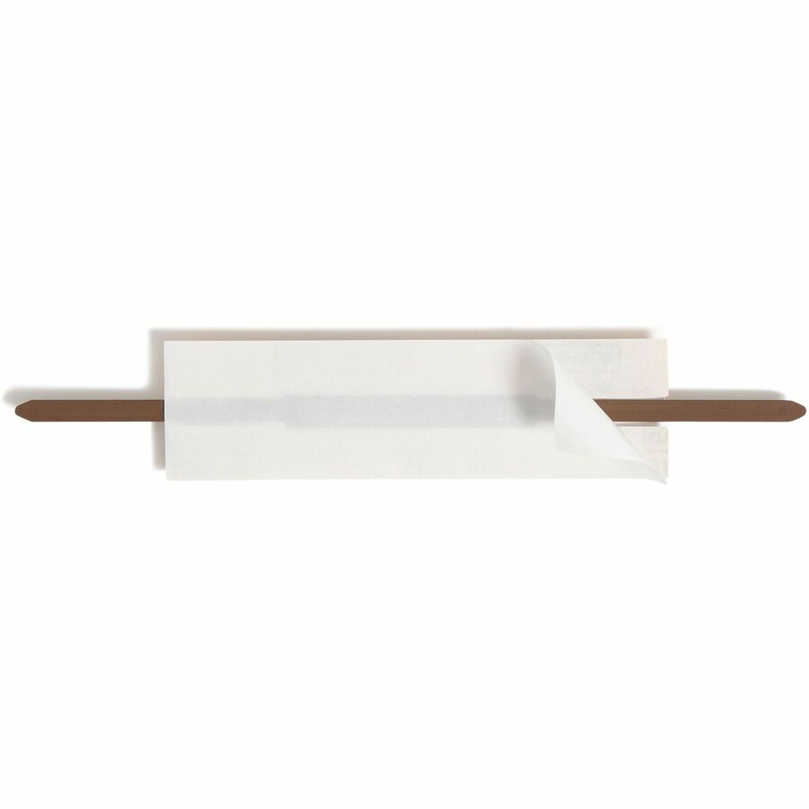 Reinforced Self-Adhesive Two-Prong Fastener Base and Compressor Sets, 2" Capacity, 2.75" Center to Center, Brown, 100/Box