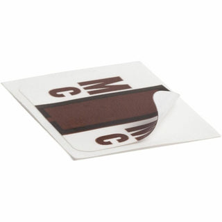 A-Z Color-Coded End Tab Filing Labels, Mc, 1 x 1.25, White, 500/Roll