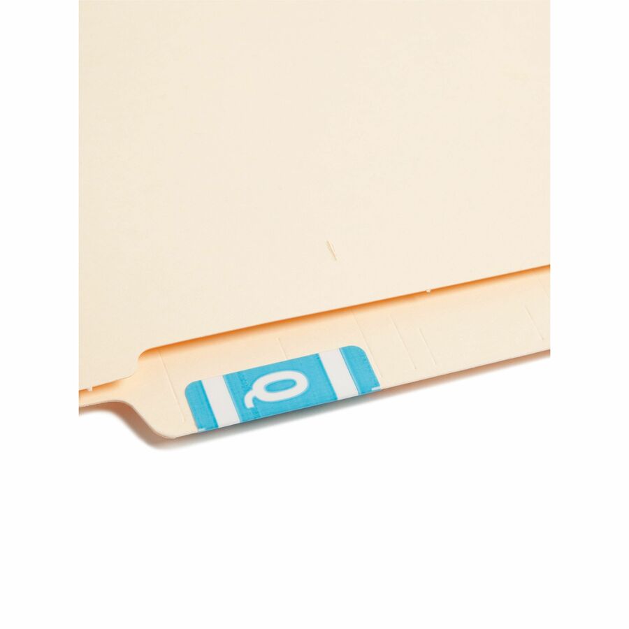 Alphaz Color-Coded Second Letter Alphabetical Labels, Q, 1 X 1.63, Light Blue, 10/sheet, 10 Sheets/pack