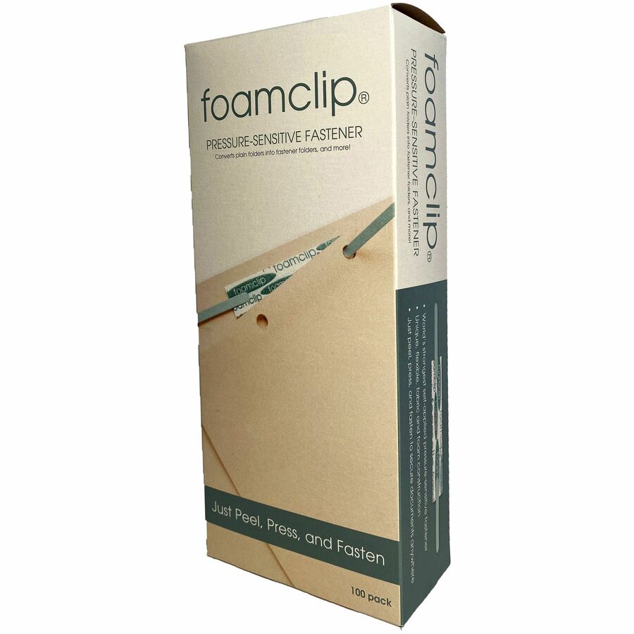 tabbies-self-adhesive-foam-clip-fastener-150-size-capacity-100-box-silver_tab56807 - 3