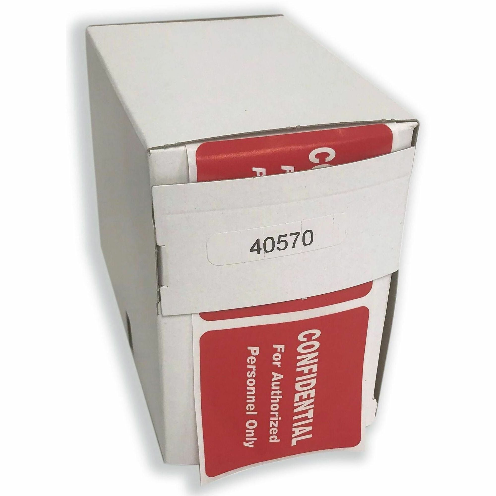 HIPAA Labels, CONFIDENTIAL For Authorized Personnel Only, 2 x 2, Red, 500/Roll
