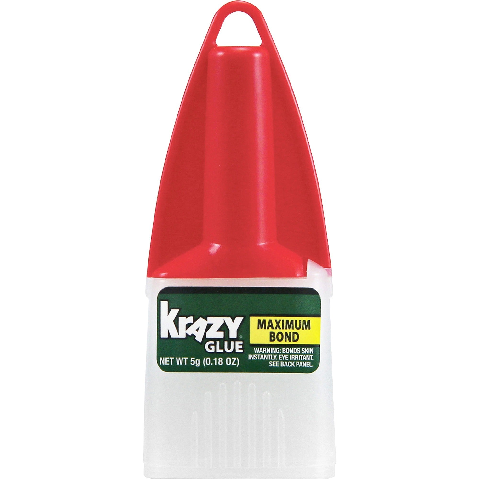 Maximum Bond Krazy Glue, 0.18 oz. Extra Strong, Durable, Precision Tip, Sold as 1 Each - 1