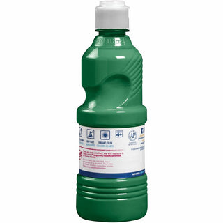 Ready-to-Use Tempera Paint, Green, 16 oz Dispenser-Cap Bottle