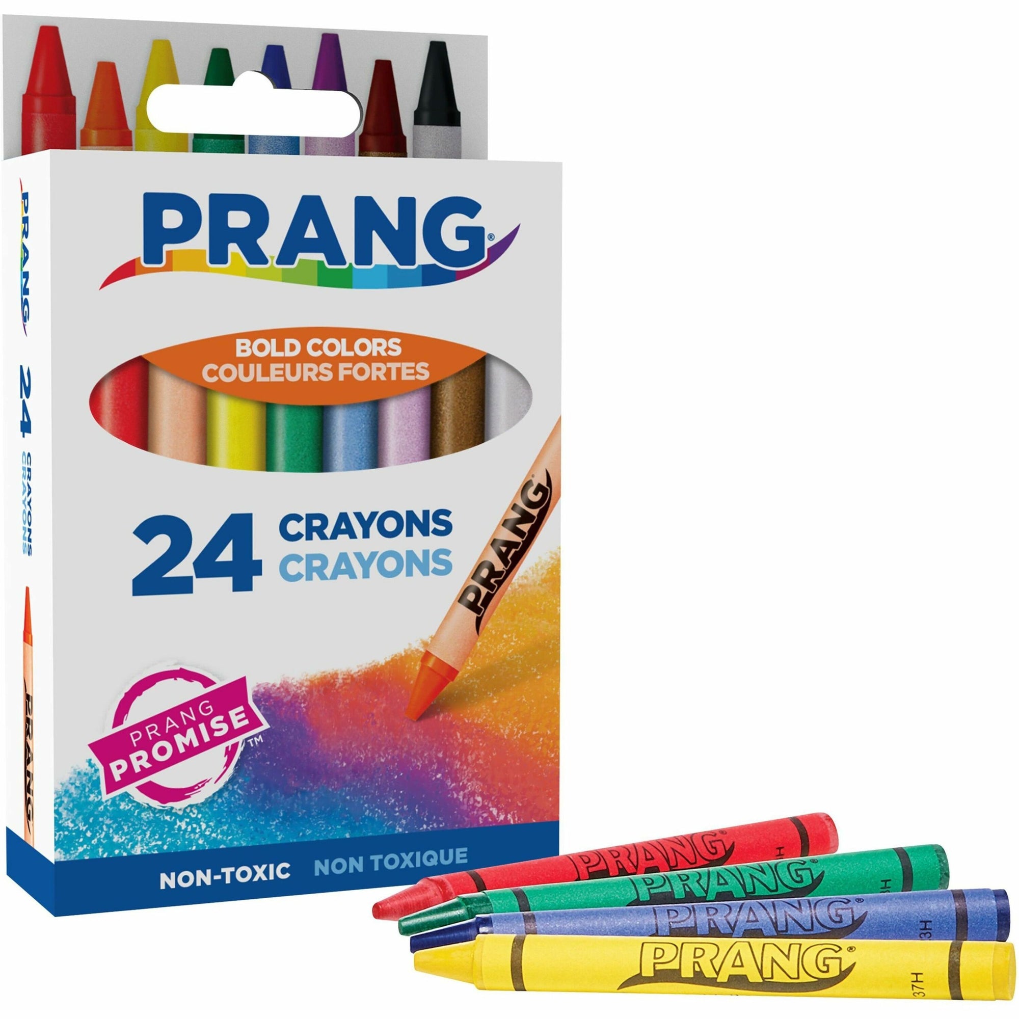 Crayons Made with Soy, 24 Colors/Box