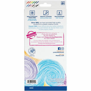 Colored Pencil Sets, 3.3 mm, 2B, Assorted Lead and Barrel Colors, Dozen