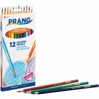 Colored Pencil Sets, 3.3 mm, 2B, Assorted Lead and Barrel Colors, Dozen
