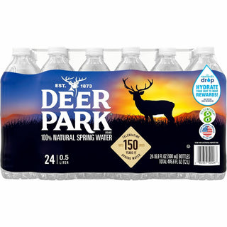 Nestle Premium Bottled Spring Water - Ready-to-Drink - 16.91 fl oz (500 mL) - Bottle - 24 / Carton