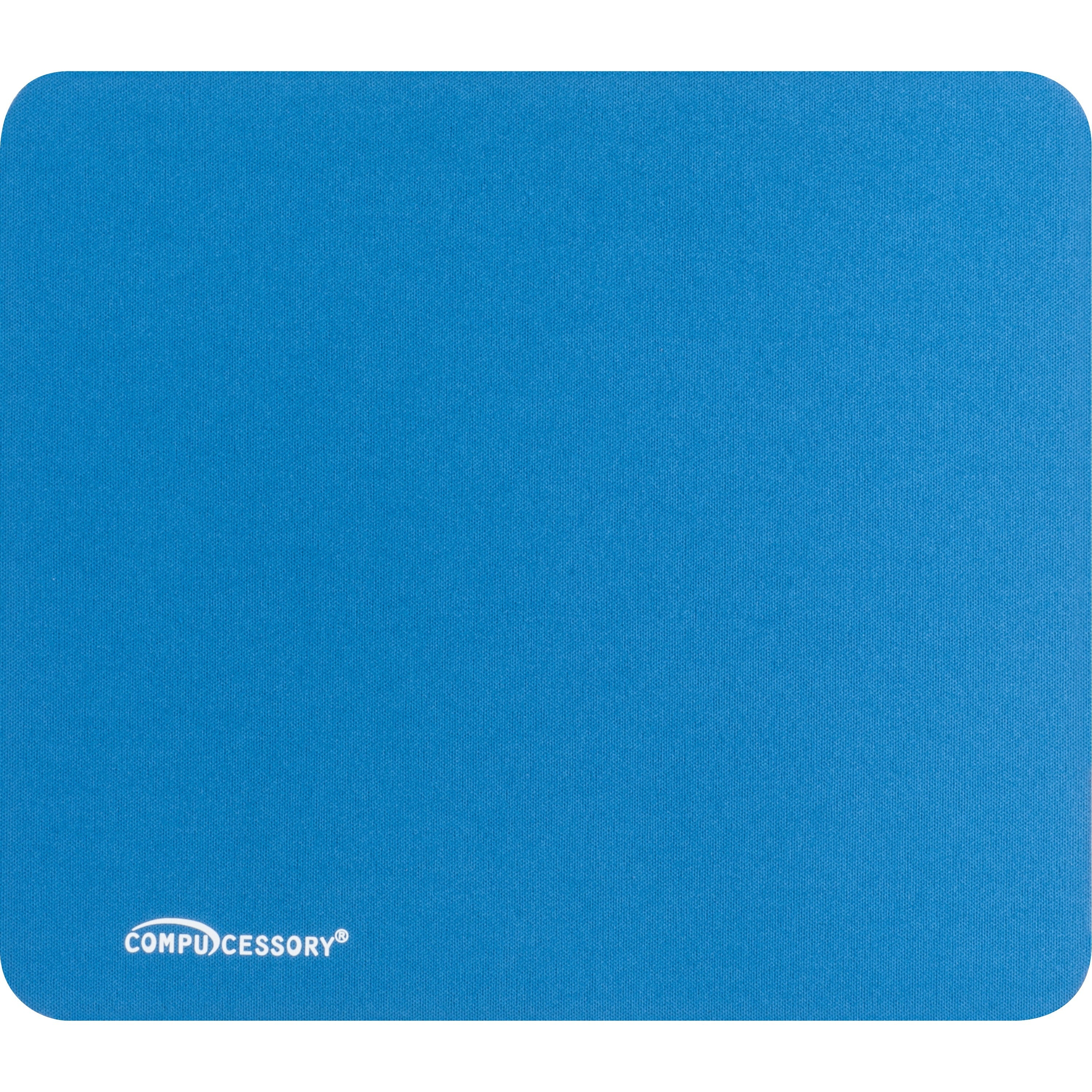 compucessory-smooth-cloth-nonskid-mouse-pads-950-x-850-dimension-blue-rubber-cloth-1-pack_ccs23605 - 1