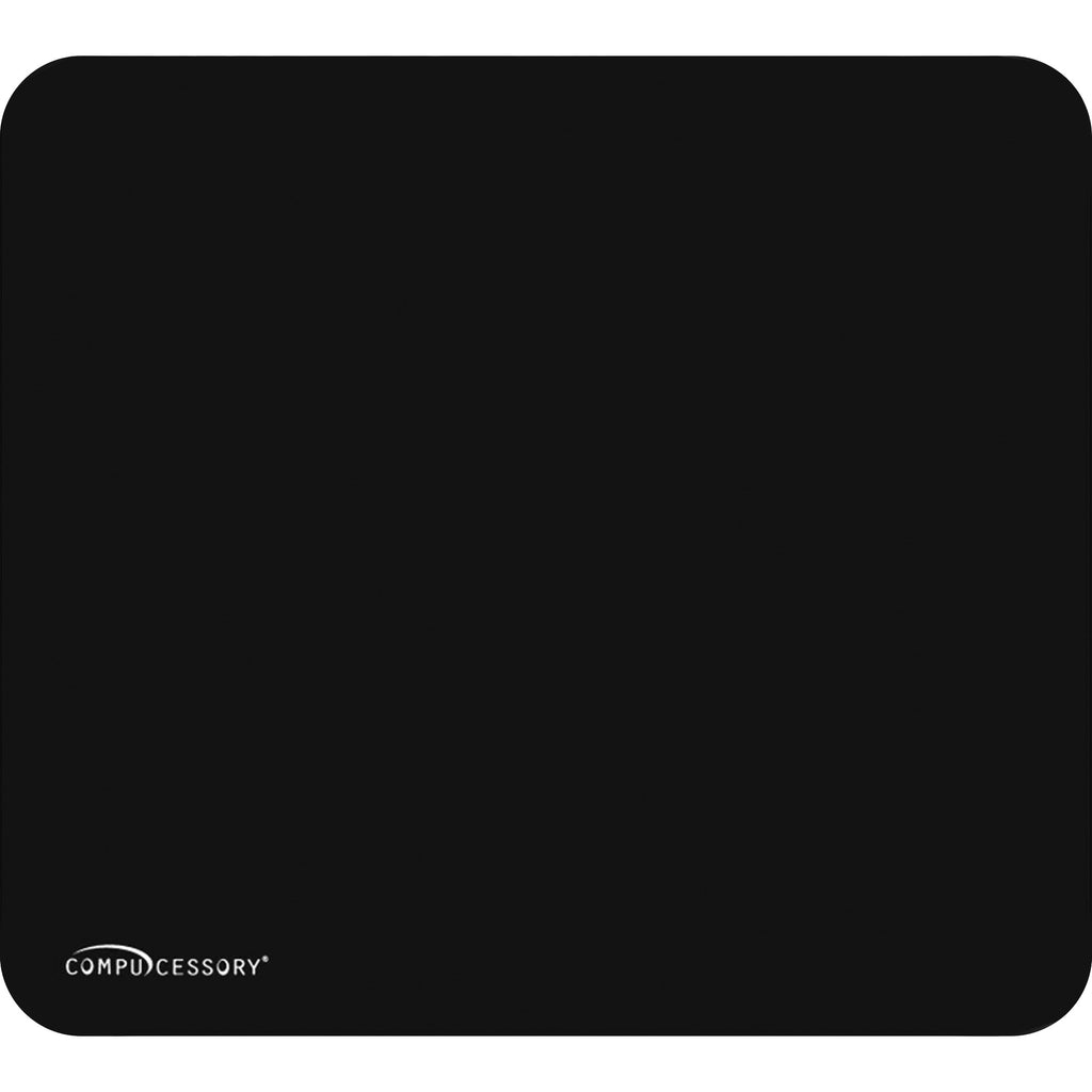 compucessory-smooth-cloth-nonskid-mouse-pads-950-x-850-dimension-black-rubber-cloth-1-pack_ccs23617 - 1