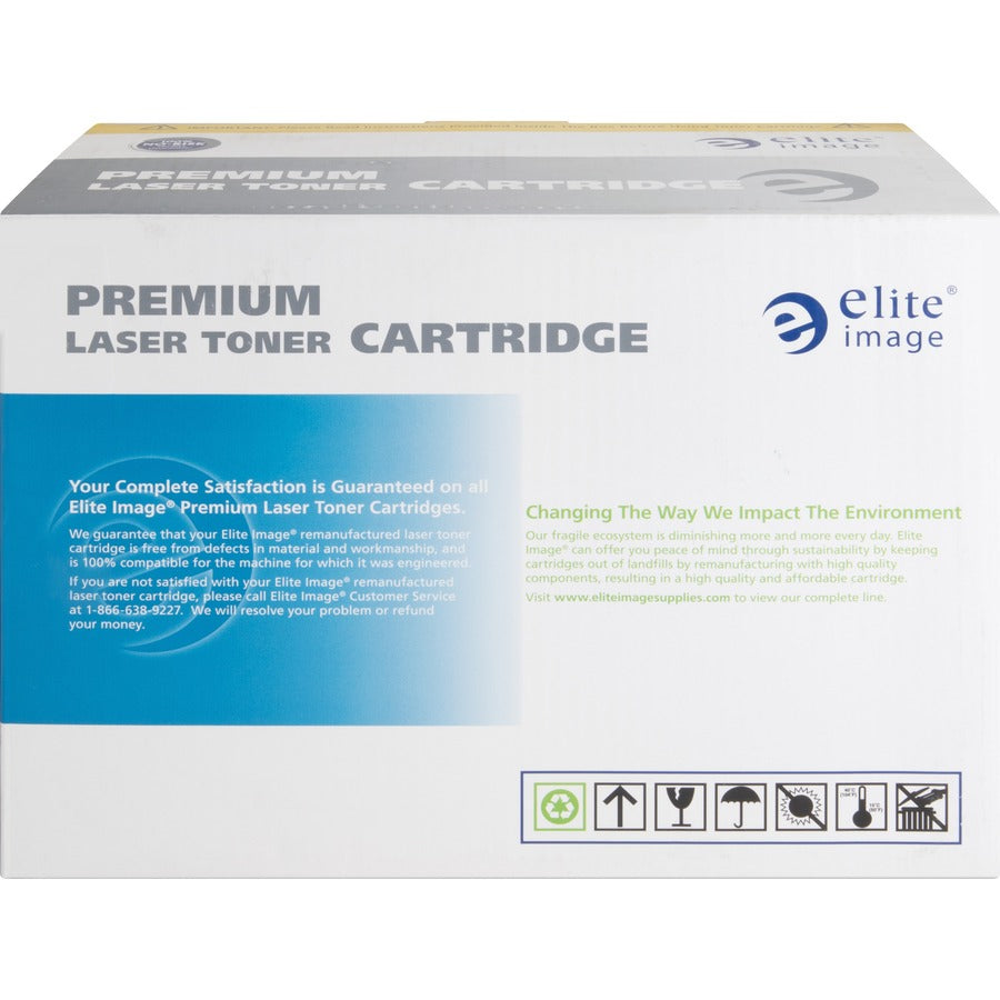Elite Image Remanufactured MICR High Yield Laser Toner Cartridge - Alternative for HP 27A (C4127A) - Black - 1 Each - 10000 Pages