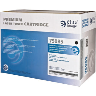 Elite Image Remanufactured MICR High Yield Laser Toner Cartridge - Alternative for HP 27A (C4127A) - Black - 1 Each - 10000 Pages