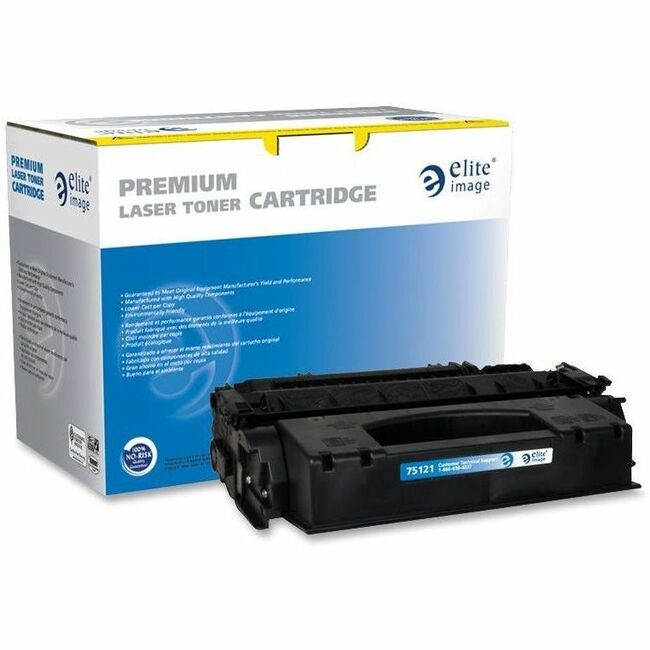 Elite Image Remanufactured High Yield Laser Toner Cartridge - Alternative for HP 49X (Q5949X) - Black - 1 Each - 6000 Pages - 