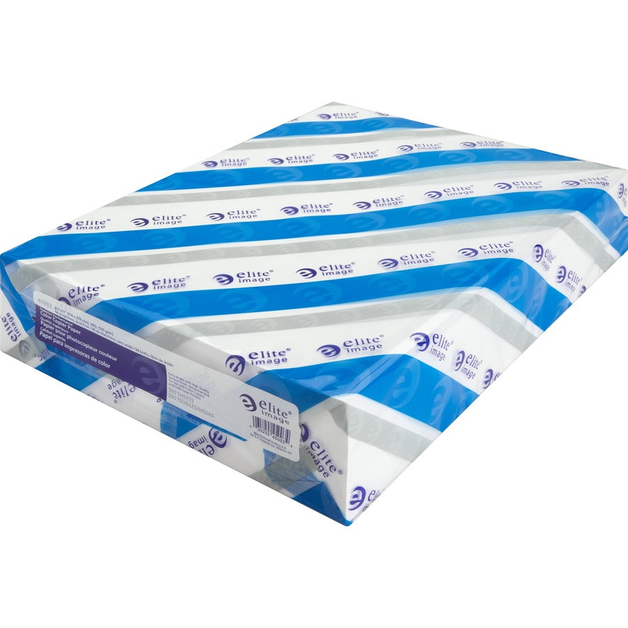 Elite Image Color Copier Paper - 98 Brightness - Letter - 8 1/2" x 11" - 28 lb Basis Weight - Smooth - 500 / Ream - White
