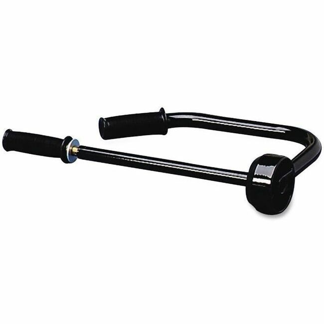 Sparco Handheld Stretch Wrap Dispenser - Black - Aluminum - 1 Each - 
